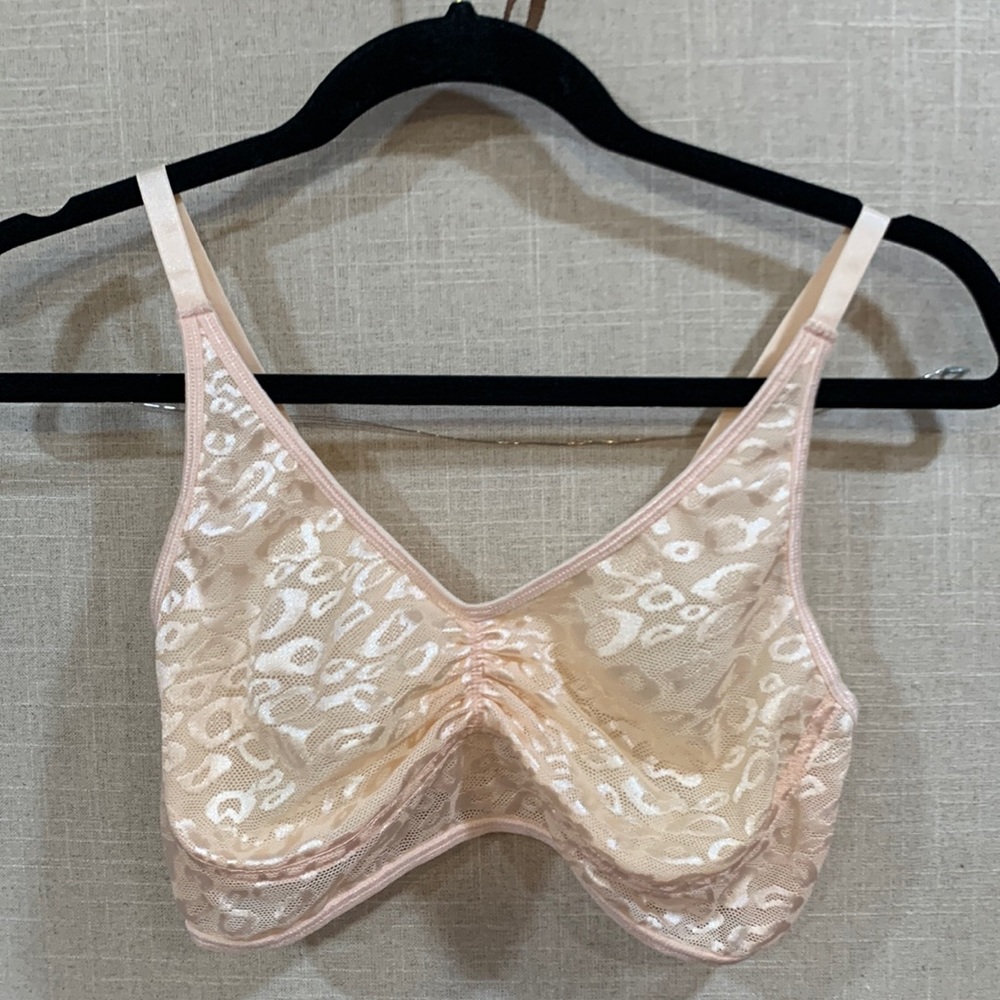 Ruby Ribbon Second Skin Demiette, size 34 pale color